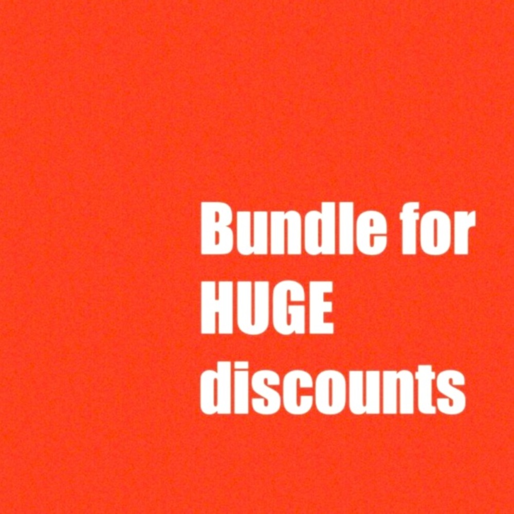 BUNDLE AND SAVE %%%